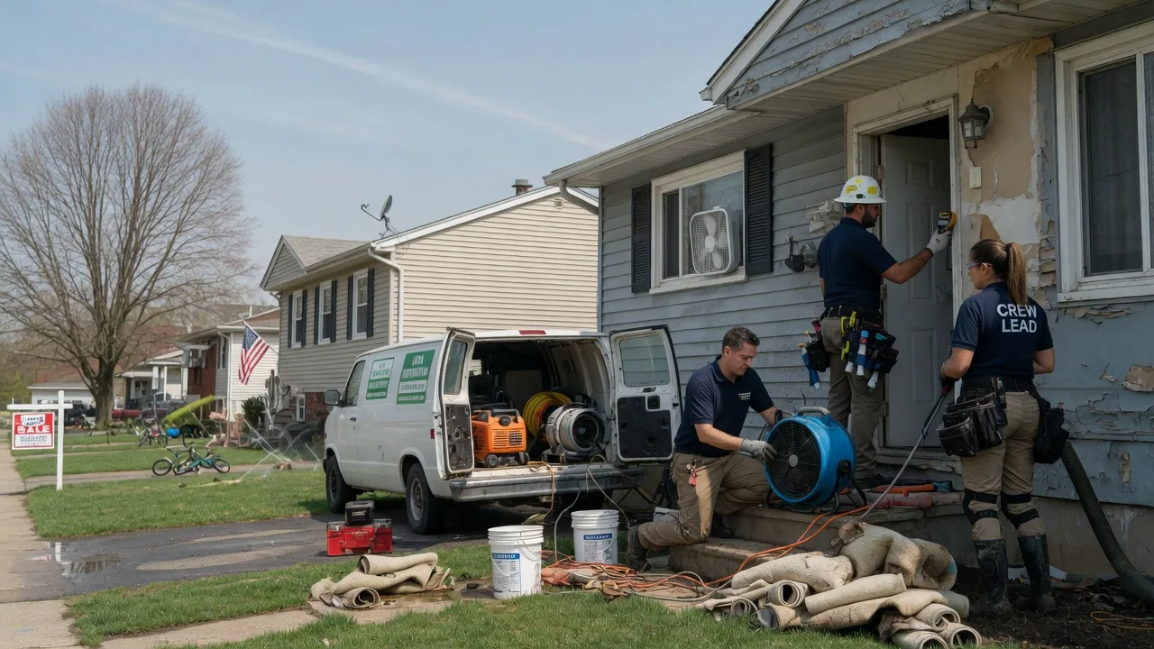 Flood Cleanup in Montebello, VA near me