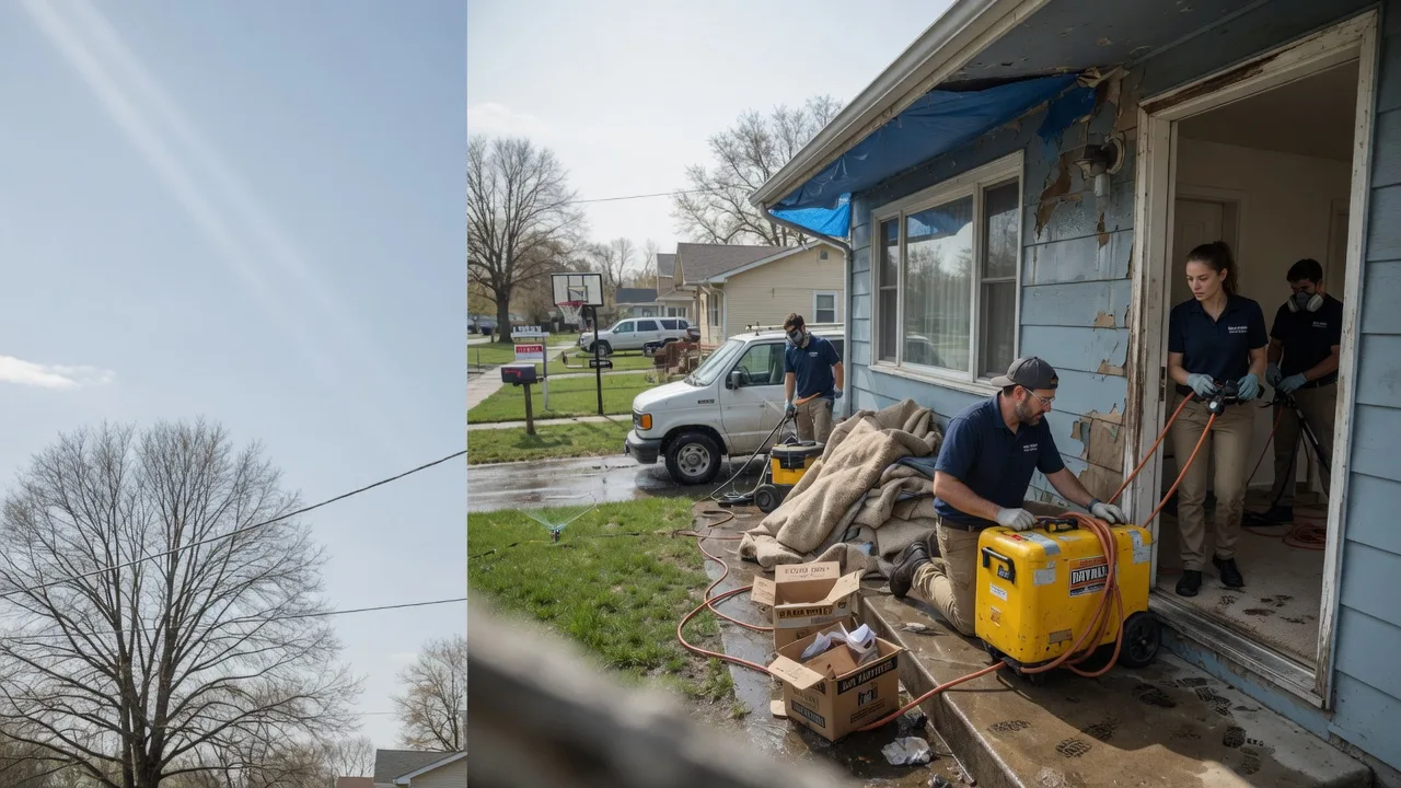 Basement Flood Cleanup in Montebello, VA near me